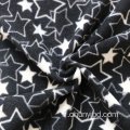 Vente à chaud Dernest Designs Star Pattern Fashion imprimé en polaire Tissu en molleton